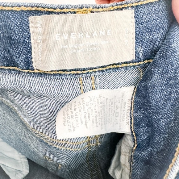 Everlane The Original Cheeky Jean Organic Cotton Denim Size 29 Crop - Picture 5 of 6